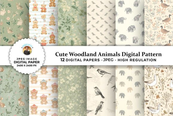 Cute Woodland Animals Digital Patterns: A Practical Guide for Creators and Small Business Owners