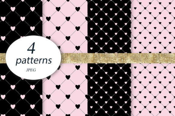Digital Paper Hearts Black Pink Patterns: A Comprehensive Evaluation