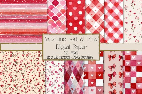 Elevate Your Creative Projects with Valentine Red Pink Patterns: A Comprehensive Guide to Digital Design Assets