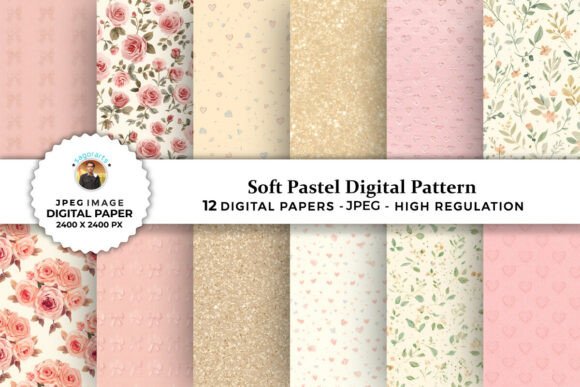 Elevating Digital Craft: The Strategic Value of Soft Pastel Digital Patterns in Modern Design