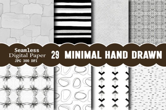 Minimal Hand Drawn Patterns