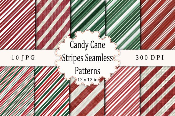 The Sweet Science of Design: Mastering Candy Cane Stripes Seamless Patterns