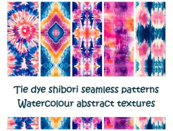 Tie Dye Shibori Patterns